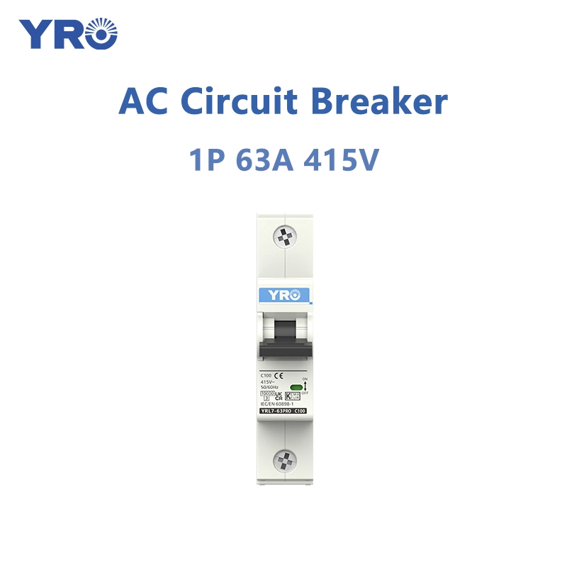 1P 50-63A Certification Circuit Breaker Pro