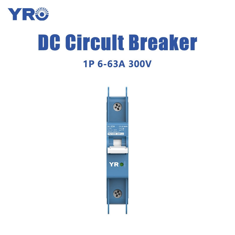 1P 6-63A 300V DC Circuit Breaker