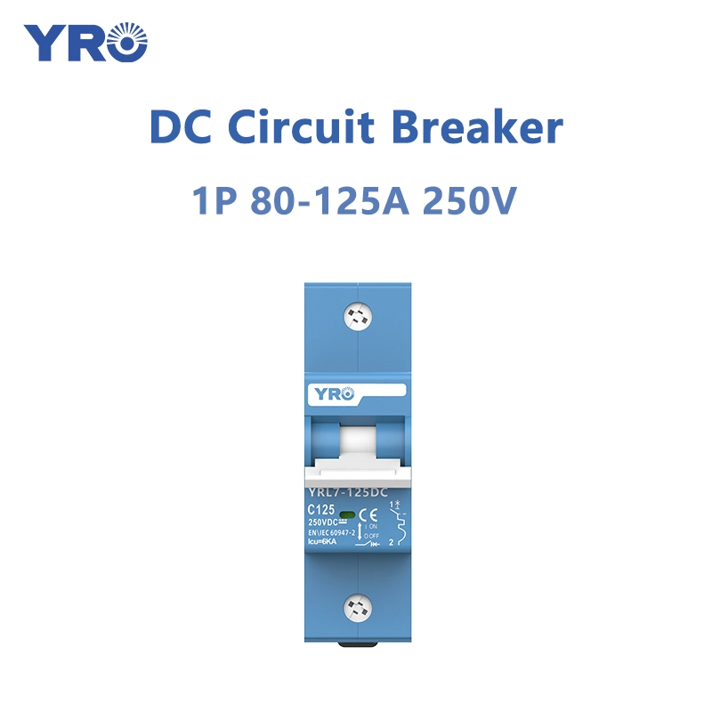 1P 80-125A 250V DC Circuit Breaker