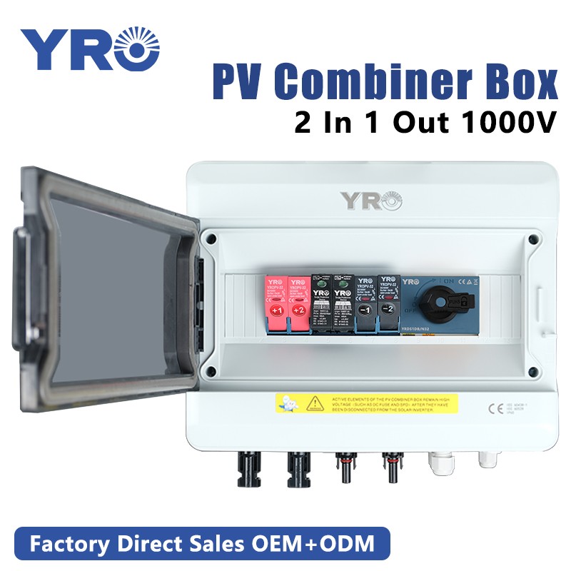2 In 1 Out 1000V DC with Disconnect Switch