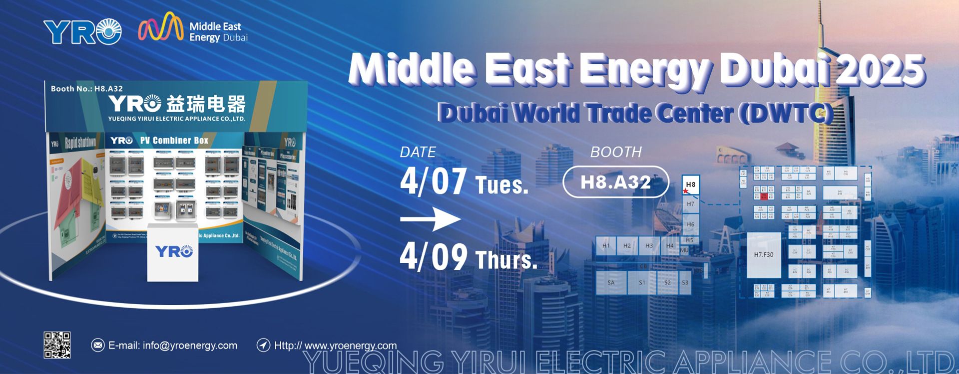 YRO Showcases at Dubai Energy Expo