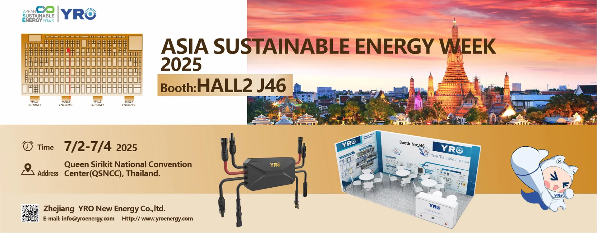 Meet at the Exhibition in the Thailand on July 2