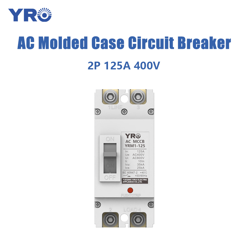 2P 16-125A 400V AC MCCB