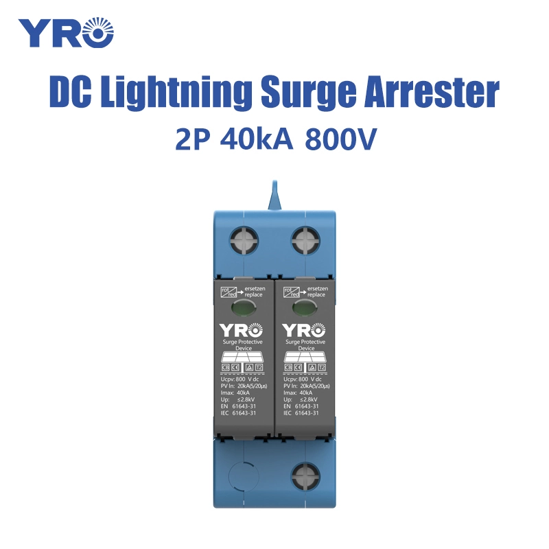 2P 20-40kA 800V T2 DC SPD