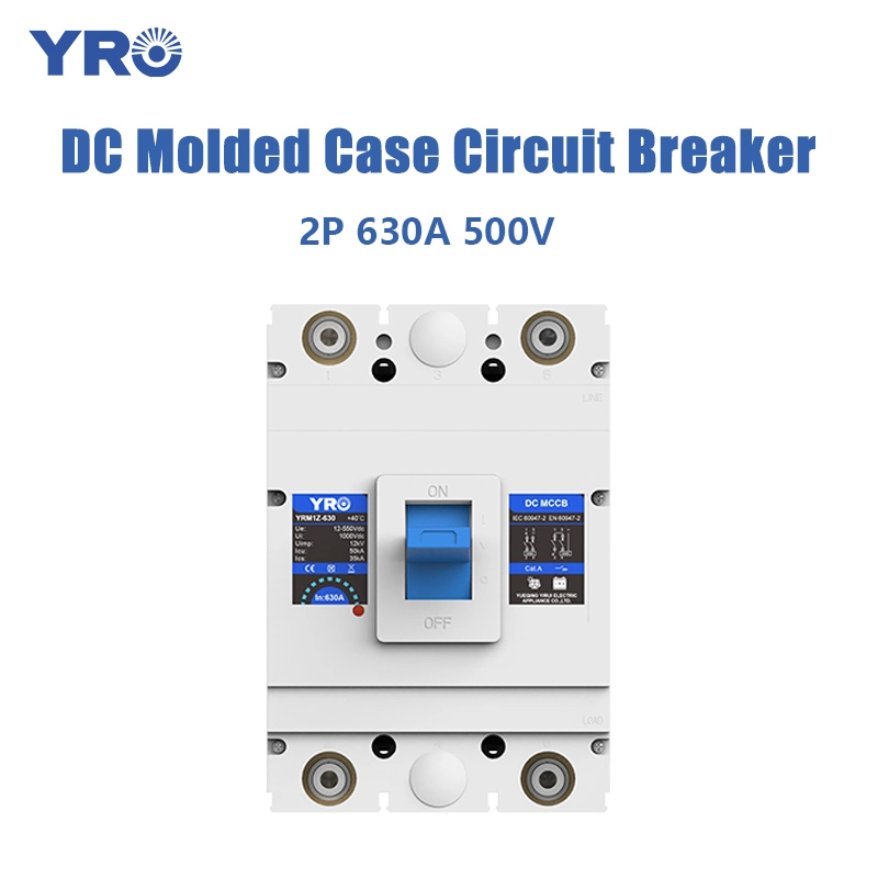 2P 400-630A 500V DC MCCB