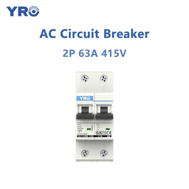 2P 50-63A 415V Certification Circuit Breaker Pro