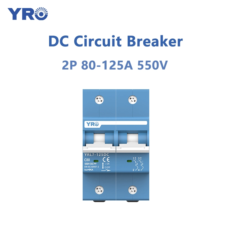 2P 80-125A 550V DC Circuit Breaker