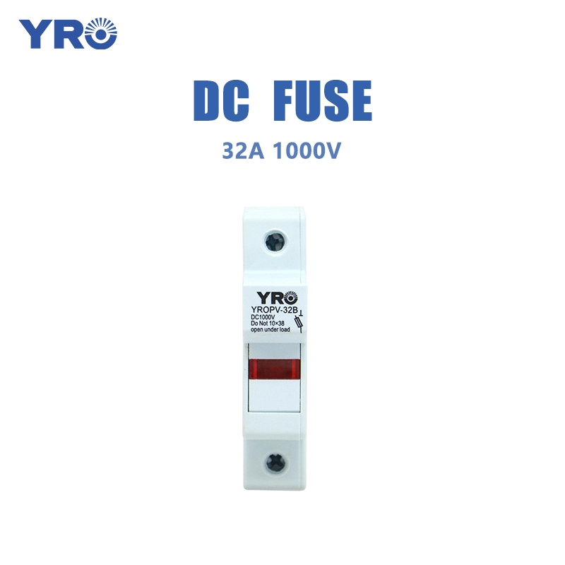 32A 1000V DC Fuse Holder With Indicator Light