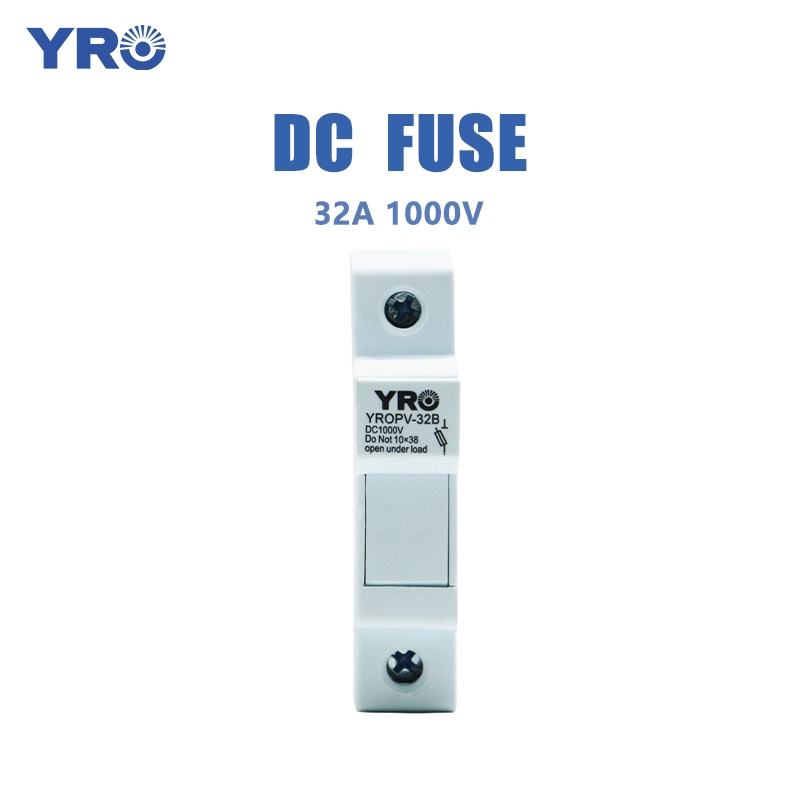 32A 1000V DC Fuse Holder Without Indicator Light