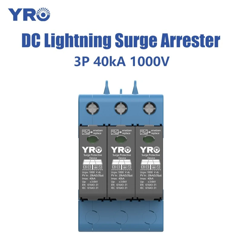 3P 20-40kA 1000V T2 DC SPD