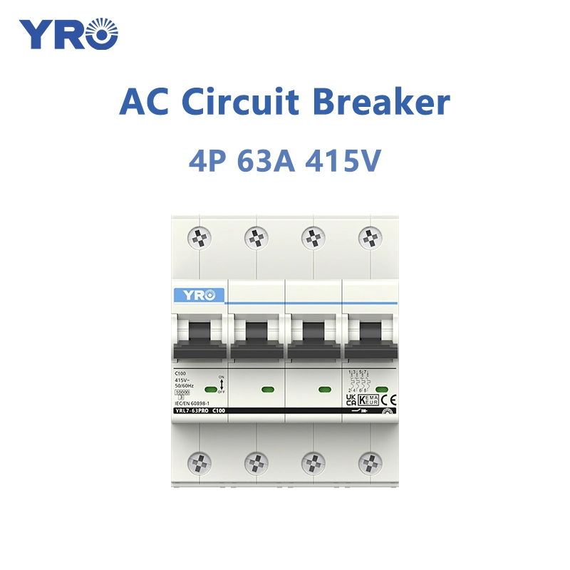 4P 50-63A 415V Certification Circuit Breaker Pro